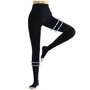 Beister Medical Compression Pantyhose 20-30mmHg Tights Black Extra Large XL